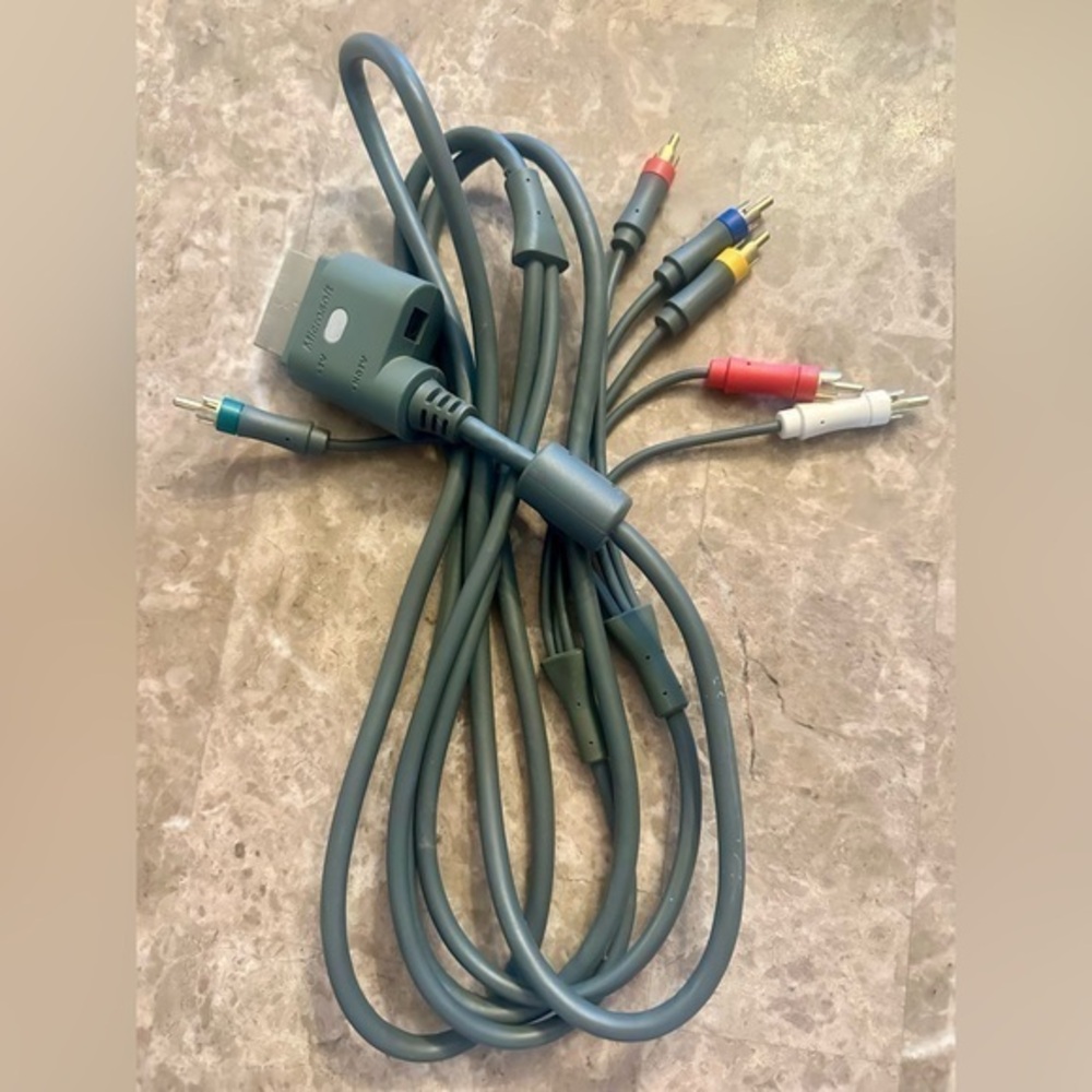 Microsoft XBox 360 Component HD AV Cable